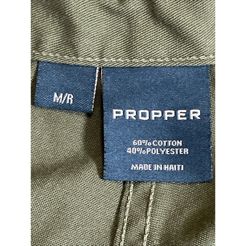 Proper F5201 Olive Green Military Tactical Cargo Pants Men's Size 36x31 - Picture 4 of 9